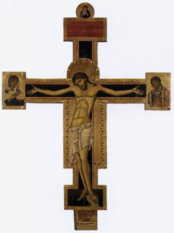 GIUNTA PISANO Crucifix sdh Sweden oil painting art
